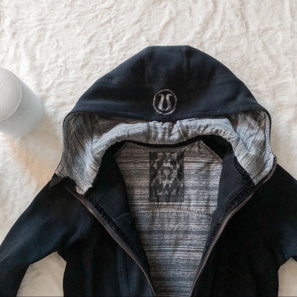 Lululemon Special Edition Black Scuba Hoodie - Picture 2 of 6